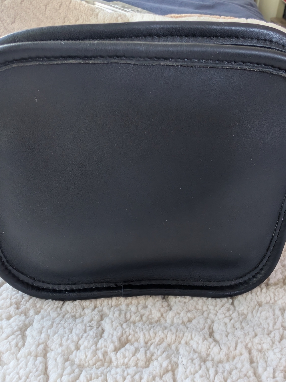 Vintage United States Coach Purse In Black - Picture 5 of 10